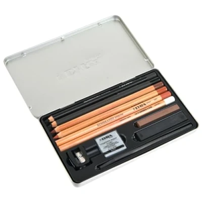 Immagine di LYRA SET IN METALLO REMBRANDT GRAPHITE