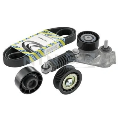 Immagine di SNR KA852.02 Kit cinghie Poly V FORD: MONDEO 3 Kombi, Transit Mk5 Camion pianale/Telaio, Bus, JAGUAR: X Type Station Wagon, Sedan