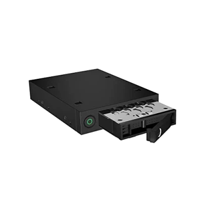 Immagine di Icybox IB 2212SSK Mobile Rack per 1 x 2,5&quot; SATA/SAS HDD e Solid State Drive