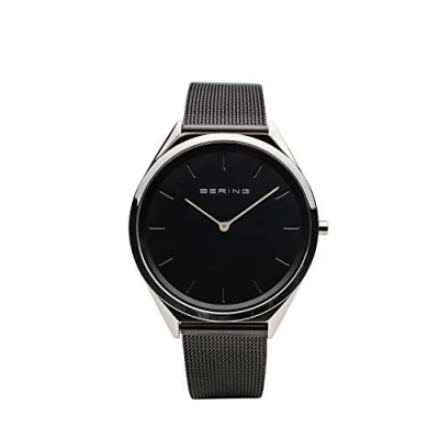 Immagine di BERING Unisex Analogico Quarzo Ultra Slim Orologio con Cinturino in Acciaio inossidabile e Vetro zaffiro 17039 102
