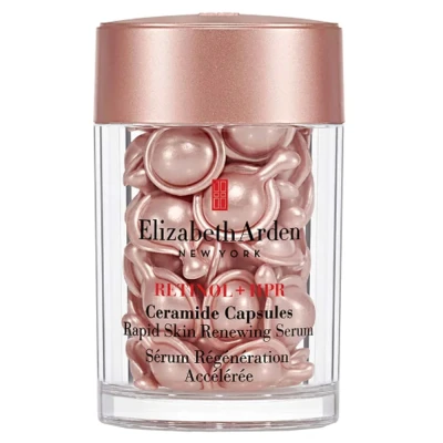 Immagine di Elizabeth Arden Retinol + HPR, Capsule di Siero con Ceramidi e Retinolo ad Alta Efficacia, Riduce le Linee Espressione Rughe, Ottimizza la Compattezza della Pelle, Monodose, 30