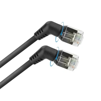 Immagine di ACT cavo CAT6A U/FTP, di rete attorcigliato a 360, LAN sottile, 2 m DD1902