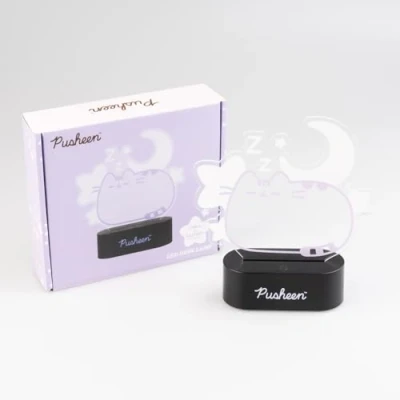 Immagine di Grupo Erik: Lampada Led ricaricabile Pusheen Luce notturna con batterie o USB, Kawaii, Lucina notte bambini, per da comodino gatto