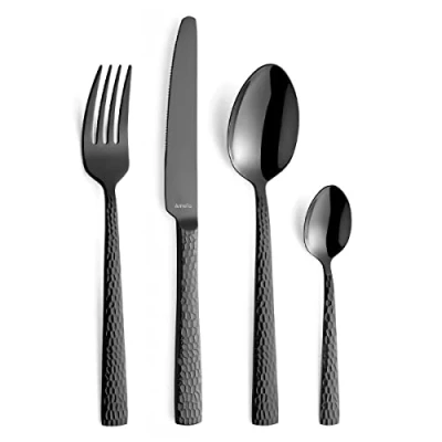 Immagine di Amefa Cutlery Set Felicity Black 24 Piece