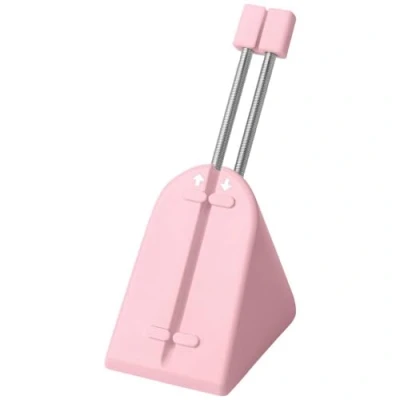 Immagine di DELTACO GAMING PA85 Bungee Porta cavo del mouse Rosa Lunghezza regolabile, antiscivolo