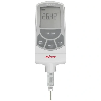 Immagine di ebro TFX 430 + TPX 130 Termometro 100 +400 C con sonda rigida