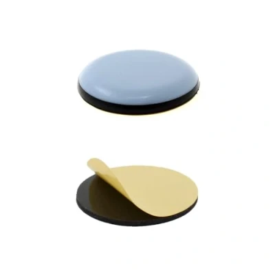 Immagine di Lifeswonderful Scivoli Teflon PTFE Per Mobili, Tavoli, Sedie Rotondi Autoadesivi Varie Dimensioni e Quantità Disponibili (40mm, Qtà 16)
