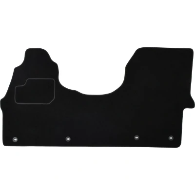 Immagine di MAMMOOTH A041 VW110 PRM 01 Set tappetino Tessile anteriore 1 nero VOLKSWAGEN: Crafter 30 50 Van