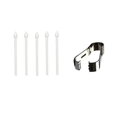 Immagine di Punte 5X S Pen per Samsung Galaxy Tab S8 (4G 5G)/ S8+ Plus / Ultra/Galaxy S7 FE/Tab S7+ Input Stilo della Penna con Strumento Bianco