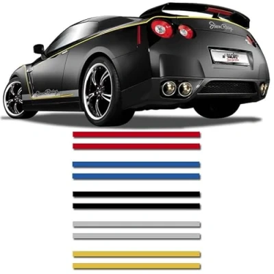 Immagine di AUTO STYLE Striscia autoadesiva Universale AutoStripe Cool270 Nero 2+2mm x 975 cm