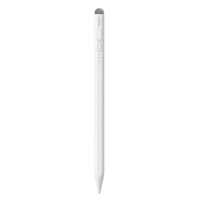 Immagine di Baseus Stilo attivo e multifunzionale Smooth Writing Series con ricarica wireless, USB C (bianco), Penna per tablet, Bianco