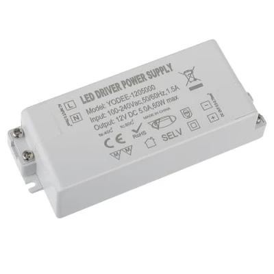 Immagine di EPLZON 12V 60W LED Alimentatore Driver Commutabile Tensione Costante per apparecchi di illuminazione a Strisce Lampadine e campanello