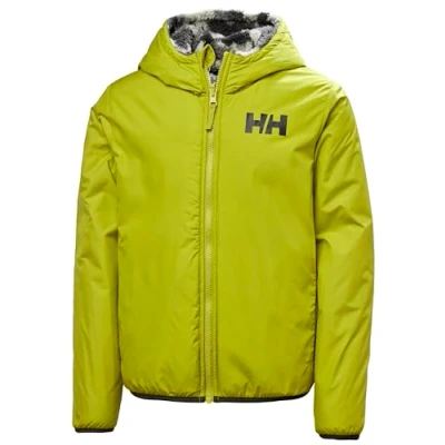 Immagine di Helly Hansen JR Champ Reversible Unisex Giacca in pile per bambini, Taglia: 128, Bright moss