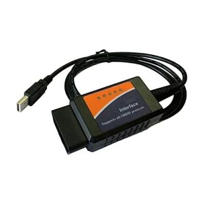 Immagine di 327 elm+327 elm 327elm OBD OBDii Scanner USB