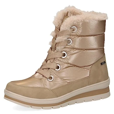 Immagine di CAPRICE 9 26226 41, Stivaletti piatti con lacci, fodera calda Donna, Marrone (Mud Comb), 39 EU