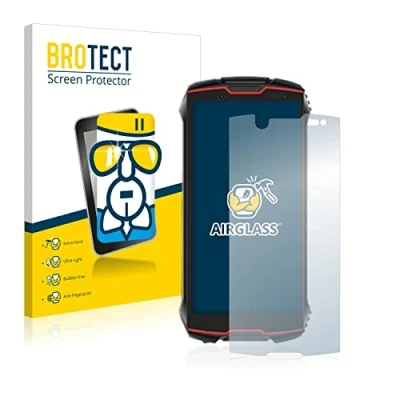 Immagine di brotect Pellicola Protettiva Vetro per Cubot King Kong Mini 2 Pro Protezione Schermo [Durezza Estrema 9H, Chiaro]