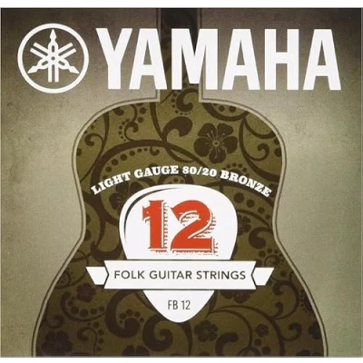 Immagine di Yamaha FB 10 80/20 Set di corde per chitarra western, bronzo chiaro
