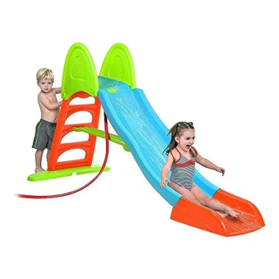 Immagine di Feber 800009592 Slide 10 Scivolo con Acqua, 1.23 x 1.92 0.96 m