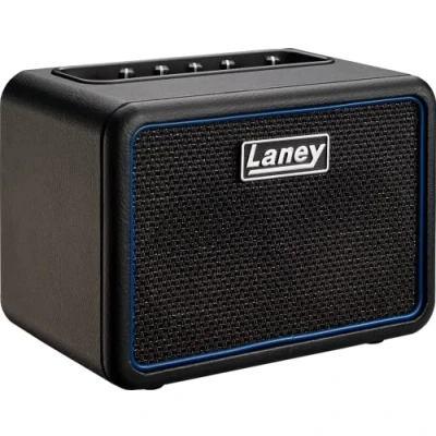 Immagine di Laney MINI Bass NX Battery Powered Guitar Combo with Smartphone Interface Nexus Edition, Black, Small