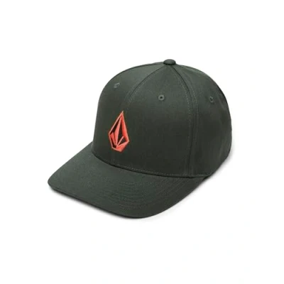Immagine di Volcom Fulltone Flexfit Cappellino, Uomo, Taglia: S/M, Dark forest