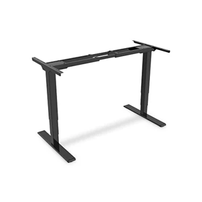 Immagine di Digitus Telaio del tavolo per lavoro in piedi o seduti regolabile elettricamente altezza Range Altezza: 620 fino a 1270 mm (L x P) 1700 680 Nero