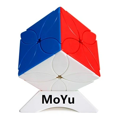 Immagine di OJIN MoYu MOFANGJIAOSHI Cubing Classroom MFJS cubo di quadrifoglio Meilong Puzzle Twisty Rompicapo con un Treppiede (Senza Adesivo)