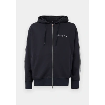 Immagine di Armani Exchange Felpa con cappuccio, Uomo, Taglia: Large, Deep navy