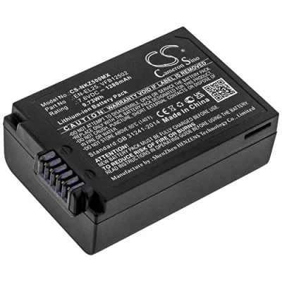 Immagine di TECHTEK Batterie 1280mAh compatibile con [Nikon] Z FC Mirrorless, Z30, Z50, Z50 ZFC sostituisce EN EL25, VFB12502
