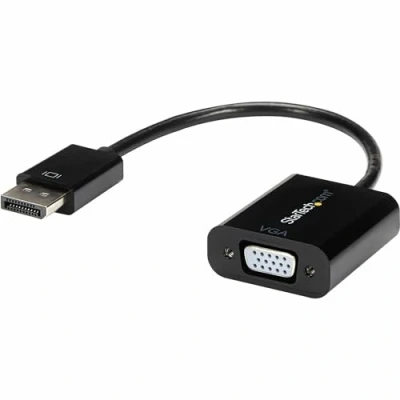 Immagine di StarTech.com Adattatore DisplayPort VGA, Convertitore attivo da DP a Video 1080p, Cavo monitor DP/DP++ Dongle digitale ad analogico, 1.2 VGA (DP2VGA3)