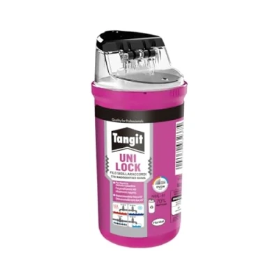 Immagine di Tangit Uni Lock, filo sigillante per tubature in metallo e plastica, Sigillaraccordi riposizionabile tubi fino a 4’’, flessibili rigidi, 1x160m