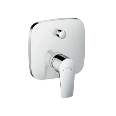 Immagine di hansgrohe Talis E Rubinetto da bagno a incasso per 2 funzioni, cromato