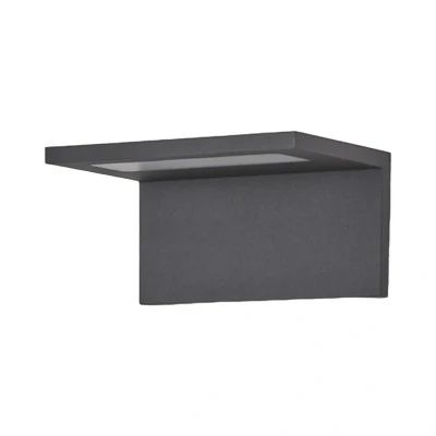 Immagine di Lucande Applique da parete Caner, piatta, a LED, esterni