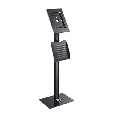 Immagine di PureMounts PDS 5920 supporto con per brochure e custodia in acciaio serratura tablet Apple iPad 9.7 &quot;/ 10.2&quot; / Pro 10.5 Air 10.5&quot; (Gen 3), nero