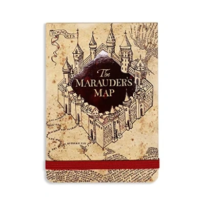 Immagine di Harry Potter: Half Moon Bay Marauders Map (Pocket Notebook / Qu...