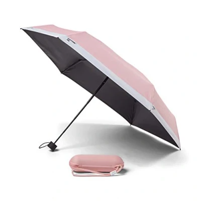 Immagine di Copenhagen design Pantone Umbrella Travel foldable in Box with keychainstrap, Light Pink