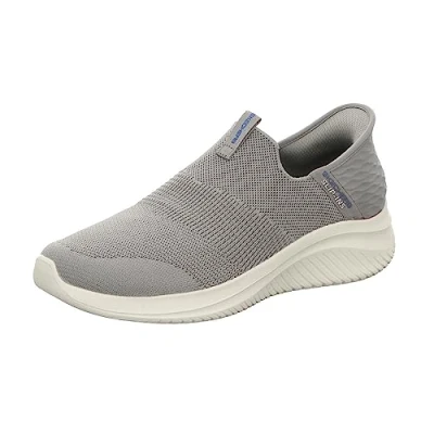 Immagine di Skechers Ultra Flex 3.0 Smooth Step, Sneaker Uomo, Grey Knit Trim, 42.5 EU