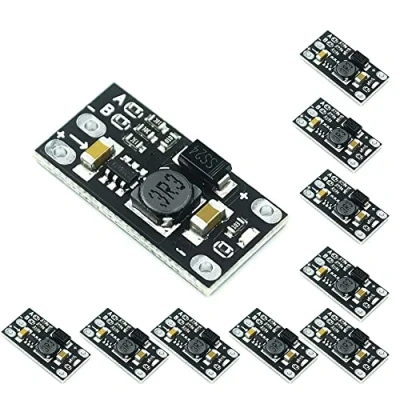 Immagine di Fasizi 10PCS Multifunzionale FAI DA TE Mini DC Batteria Al Litio Boost Modulo Step Up Board Convertitore 3.7V a 12V Regolatore di Tensione Regolare 5V/8V/9V Indicatore LED