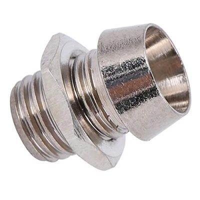 Immagine di portalampada a LED, Accessorio di base per diodi emissione luce in rame 50 pezzi metallo adatto LED da 3 mm