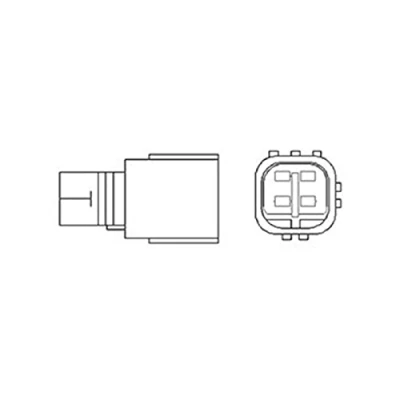 Immagine di MAGNETI MARELLI 466016355020 Sonda lambda riscaldato 4 LEXUS: IS I Sedan, GS II, TOYOTA: MR2 II Coupe