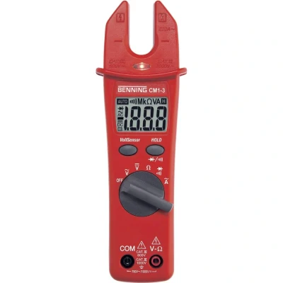 Immagine di Benning CM 1 3 Pinza amperometrica, Multimetro portatile digitale CAT III 1000 V, IV 600 V Display (Counts): 2000