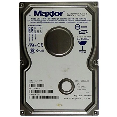 Immagine di Maxtor Hard Disk 80GB AT HDD DiamondMax Plus 9 ATA/133 IDE