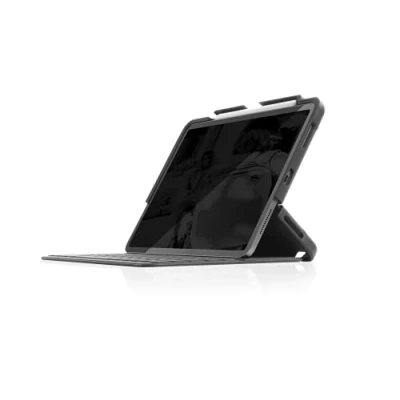 Immagine di STM Dux Shell Magic Folio per iPad Pro 12,9&quot; (6a/5a/4a/3a generazione) custodia ultra protettiva con Apple Pencil nero (stm 222 295LZ 01)