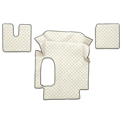 Immagine di F CORE FL21 CHAMP Set tappetino Finta pelle anteriore 3 bianco avorio