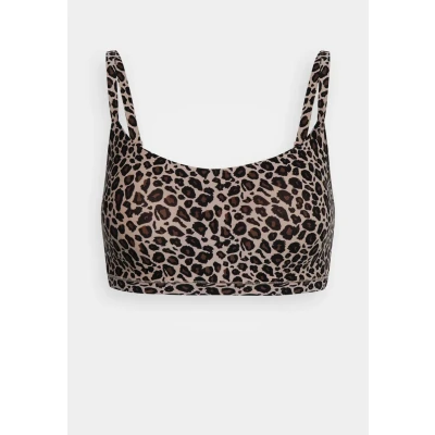 Immagine di Chantelle SOFTSTRETCH, Padded Bralette, Intimo Invisibile Donna, Multicolore (Leopard Drk Nude), M L