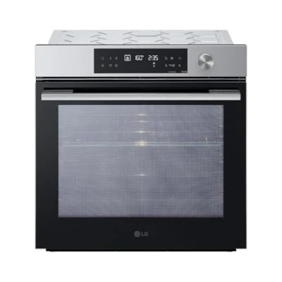 Immagine di LG InstaView WSED7612S Forno da Incasso Multifunzione, Classe A+, 76L, 300C Air Fry, Sous Vide, Modalità Pizza, Sistema ProBake Convection, EasyClean, Pirolisi, WiFi, Isolamento 4 Vetri, Nero