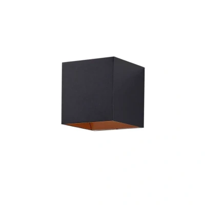 Immagine di Arcchio Applique a LED Zuzana, angolare, nera, larghezza 9,7 cm