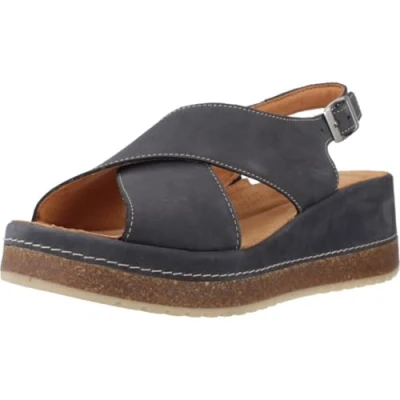 Immagine di Clarks Kassanda Step, Sandali Donna, Navy Nubuck, 41.5 EU