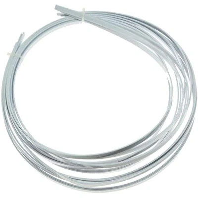 Immagine di Dopro 5pcs Acustica Chitarra Classica Binding Purfling Strisce ABS Strip 1650x5x1.5mm Bianco