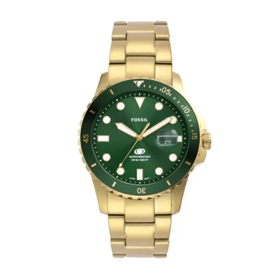 Immagine di Fossil Orologio goldcoloured, Uomo, Taglia: One Size, Gold coloured