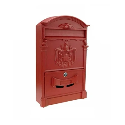 Immagine di Kippen 10005CR Cassetta Postale Modello REGIUS, Colore Rosso, Dimensioni: 410x90x260 mm.